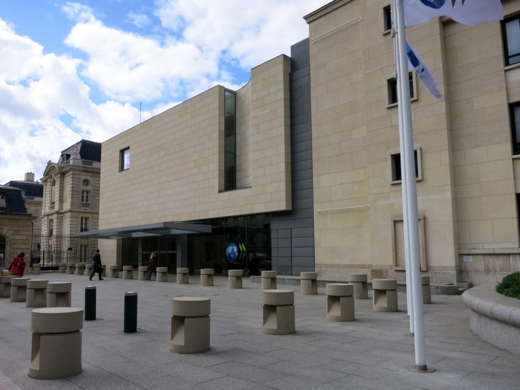 Entrance To The Oecd Conference Centre April 2014
