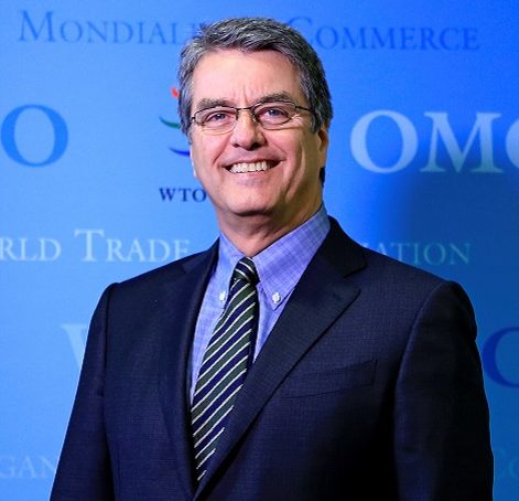Wto Director General Azevedo Poses Before An Interview With Reuters In Geneva